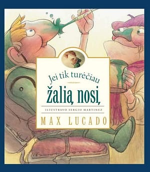 knygos Jei turėčiau žalią nosį viršelis
